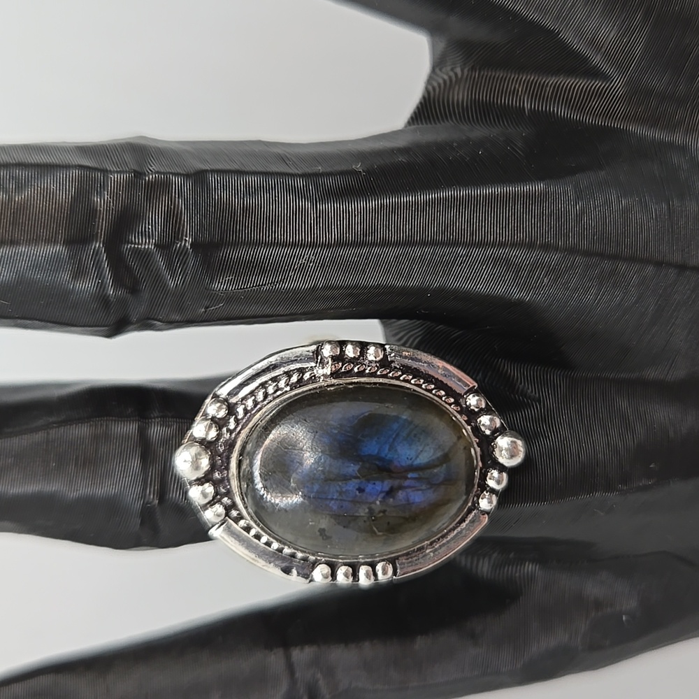 Labradorite ring size 9 NWOT #9213